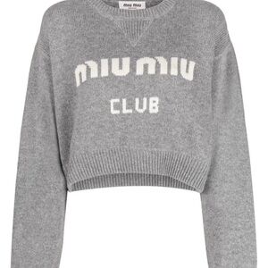 Miu Miu Gray Women's Sweater